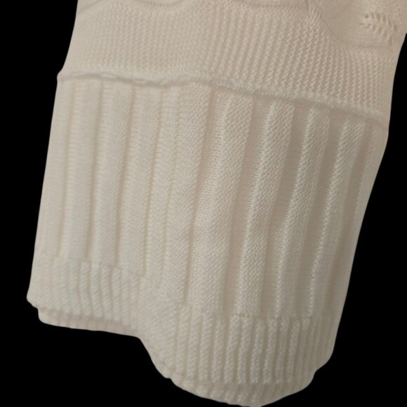 Elegant Baby Crochet Christening Shaw Blanket & Satin Bear Blanket Set Ivory - Picture 4 of 7